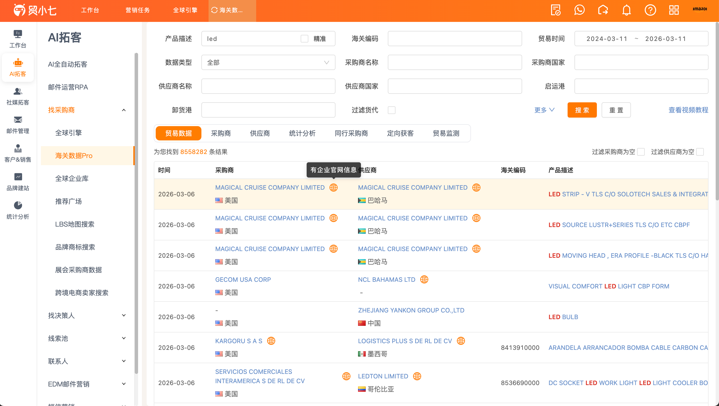 网站图标提示