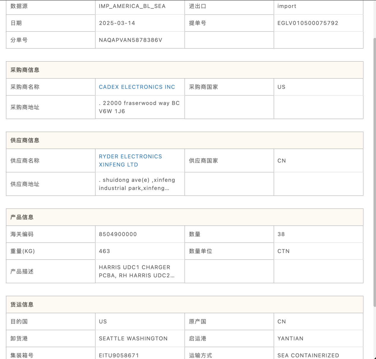 贸小七海关数据功能更新 贸小七海关数据功能更新